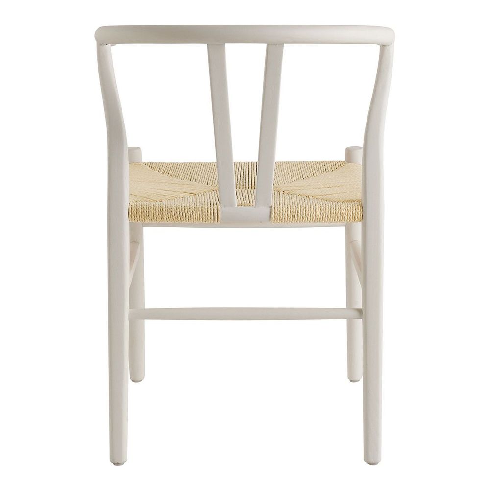 Chairs - NJORD chair - White ash - BLANC D'IVOIRE