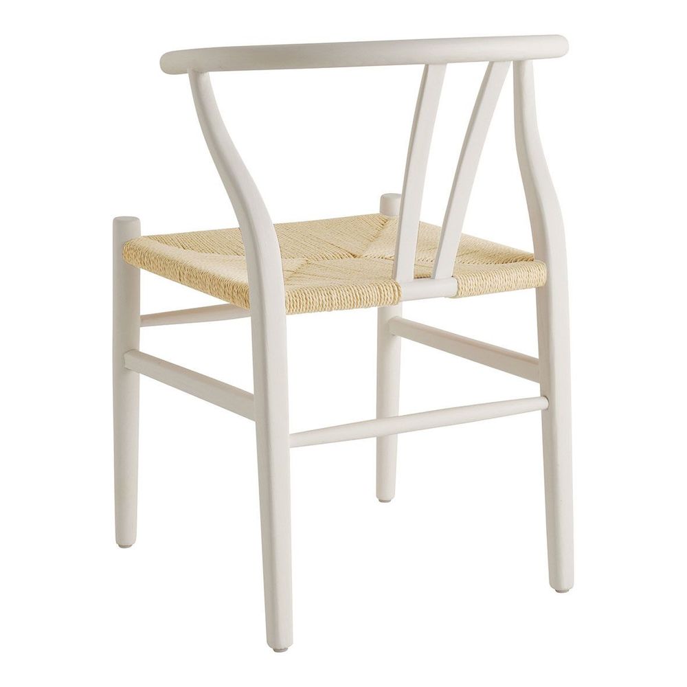 Chairs - NJORD chair - White ash - BLANC D'IVOIRE