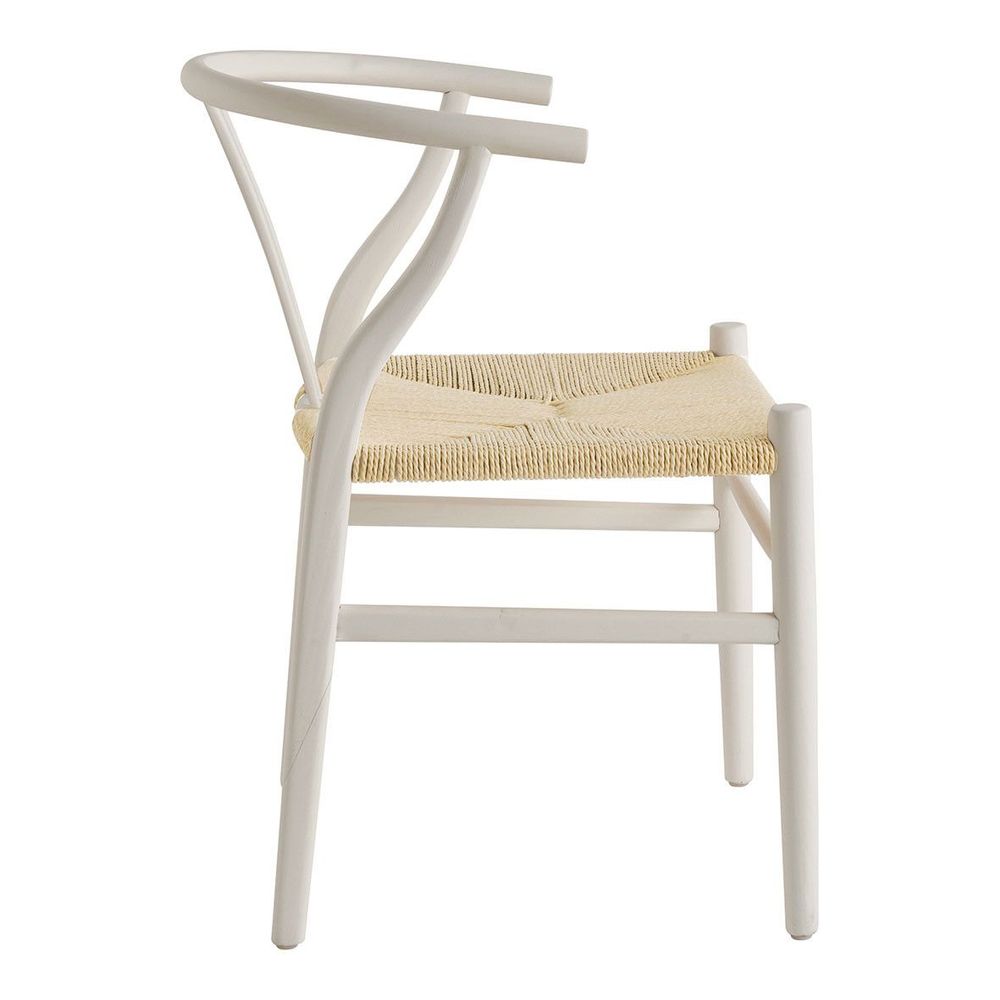 Chairs - NJORD chair - White ash - BLANC D'IVOIRE