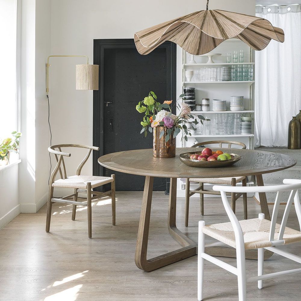 Other tables - MAXINE round table - ø 150 x 76 cm - BLANC D'IVOIRE