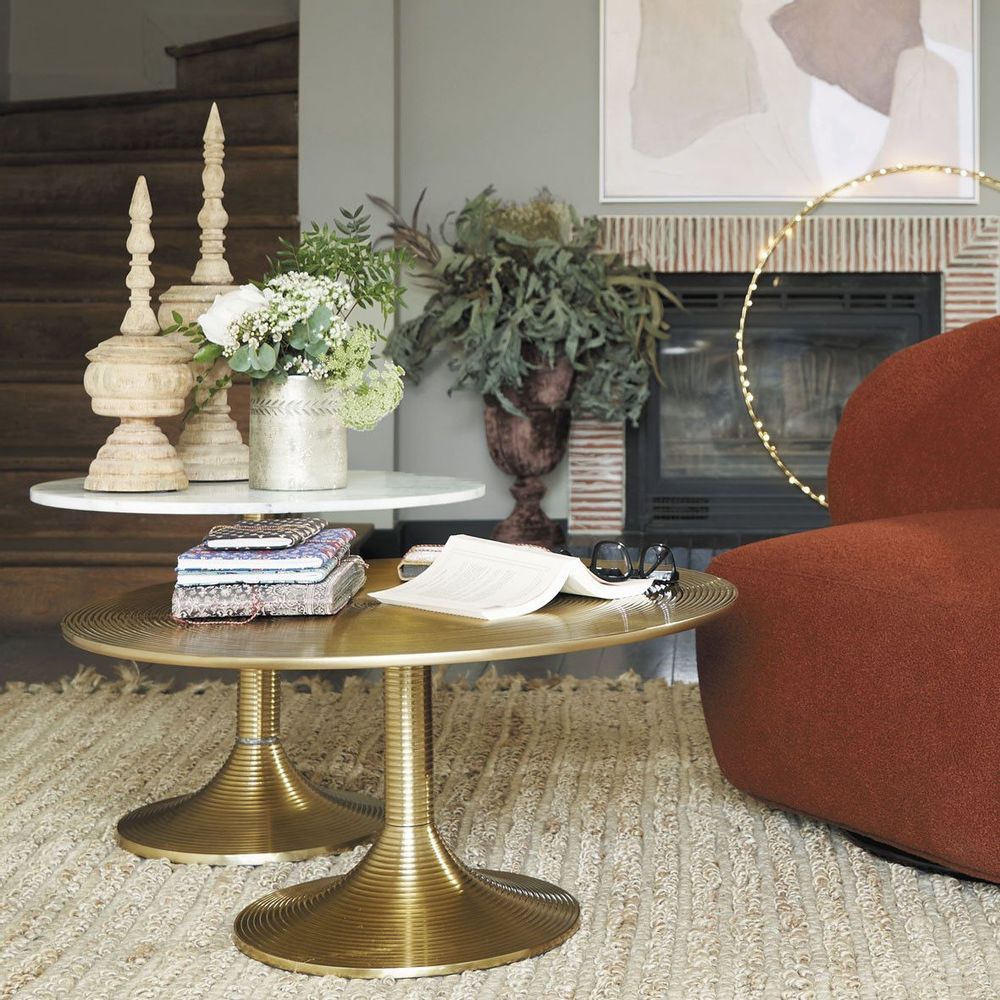 Coffee tables - Set of 2 CHARLOTTE coffee tables - BLANC D'IVOIRE