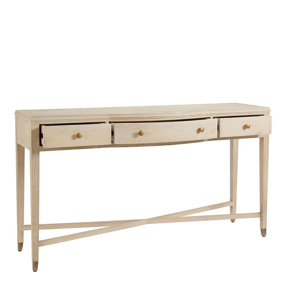 Consoles - Console INES blanchi - BLANC D'IVOIRE