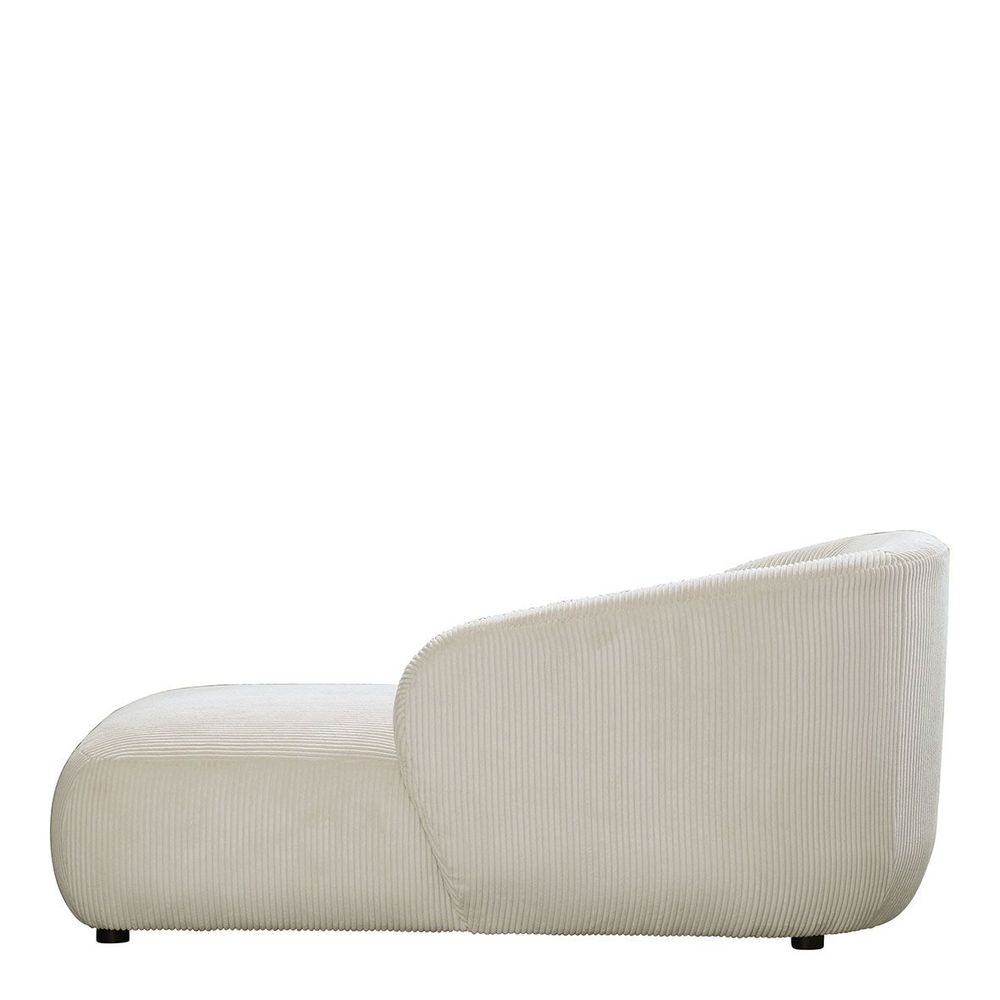 Benches for hospitalities & contracts - LISETTE daybed in corduroy - Cream - BLANC D'IVOIRE