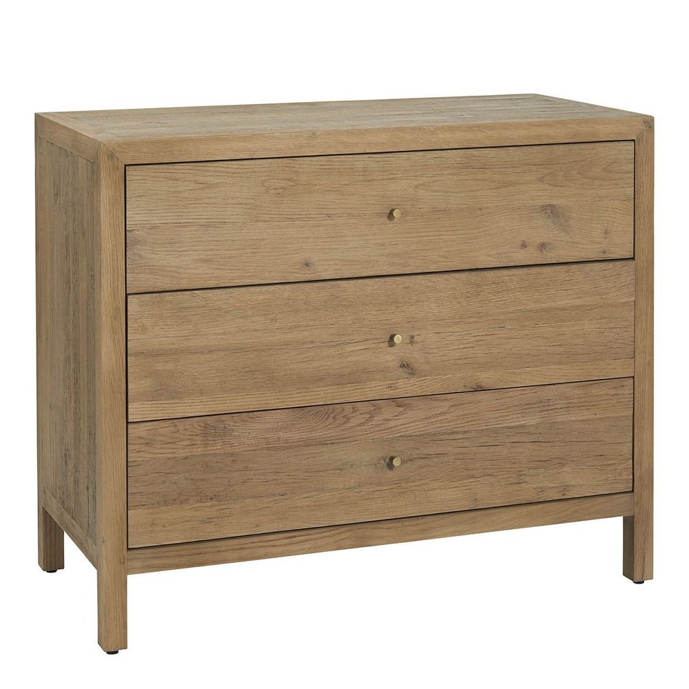 Commodes - Commode MARCELLE chêne clair - BLANC D'IVOIRE