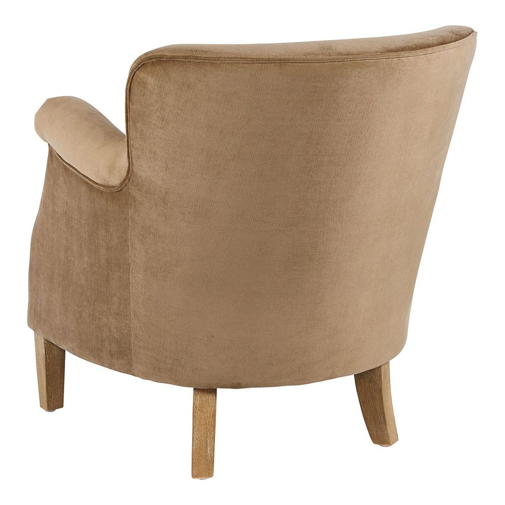 Armchairs - CLAUDE cinnamon armchair - BLANC D'IVOIRE