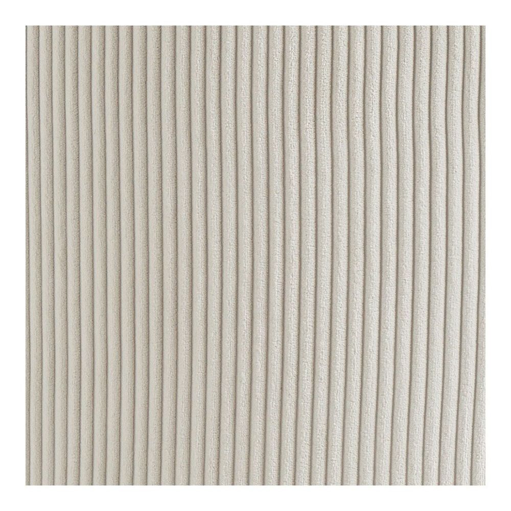 Fauteuils - Fauteuil LISETTE en velours côtelé - Crème - BLANC D'IVOIRE