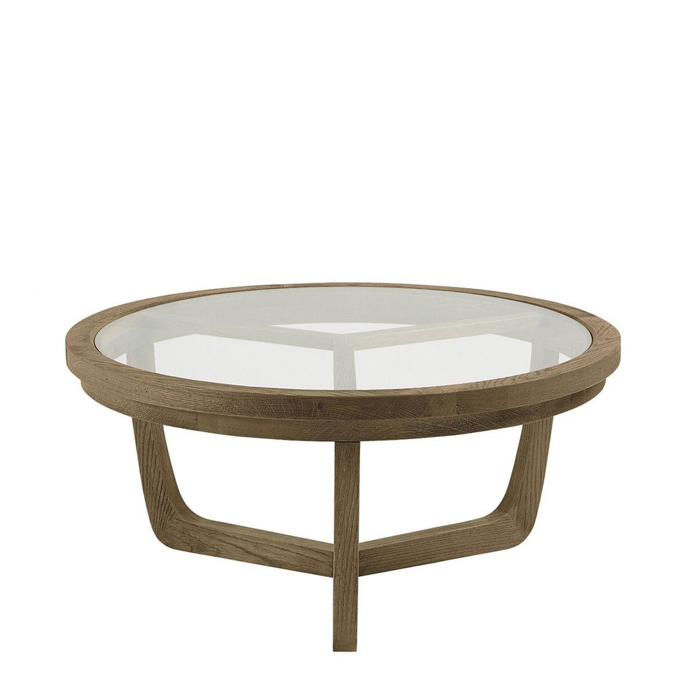 Coffee tables - MAXTON natural coffee table - Small model - BLANC D'IVOIRE