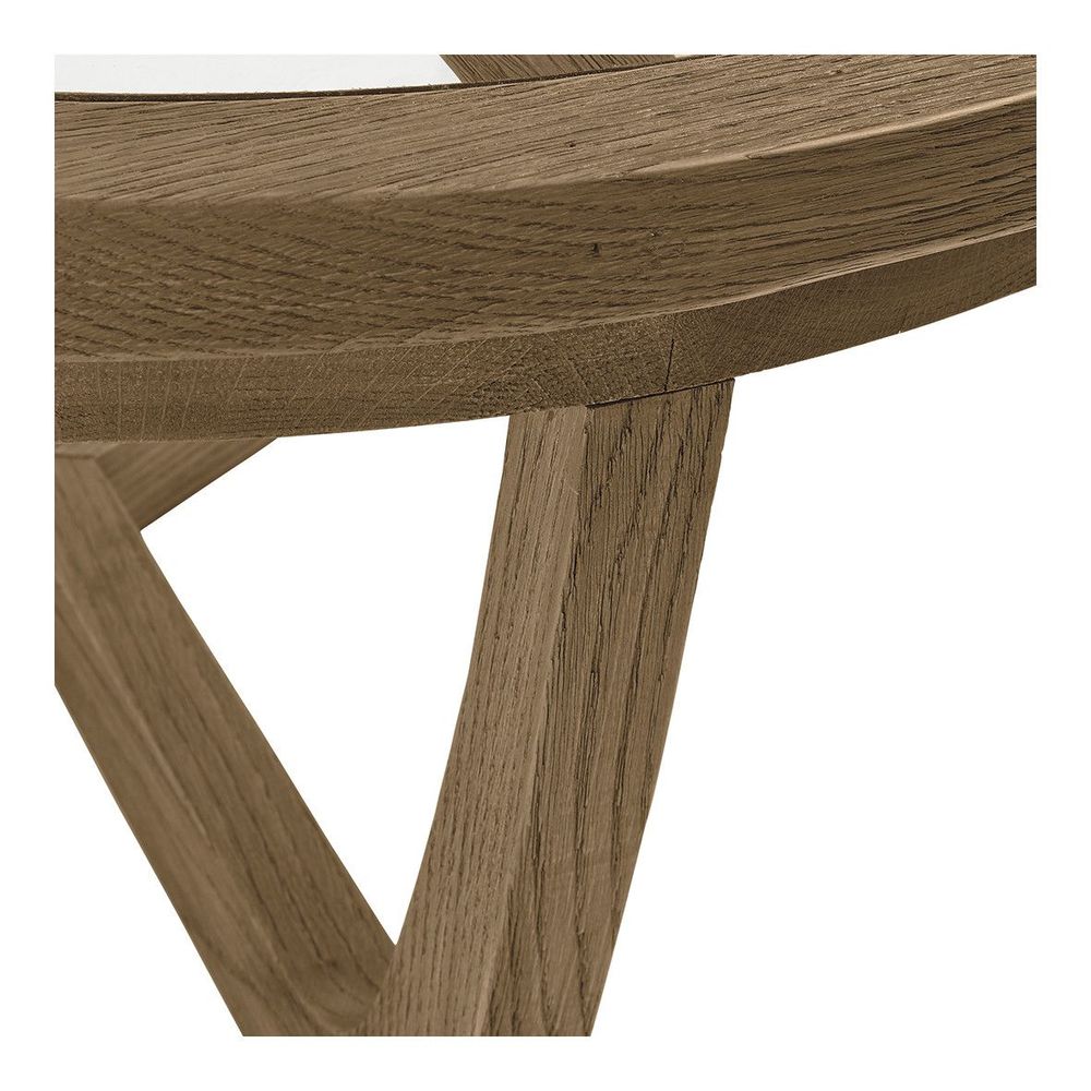 Coffee tables - MAXTON natural coffee table - Small model - BLANC D'IVOIRE