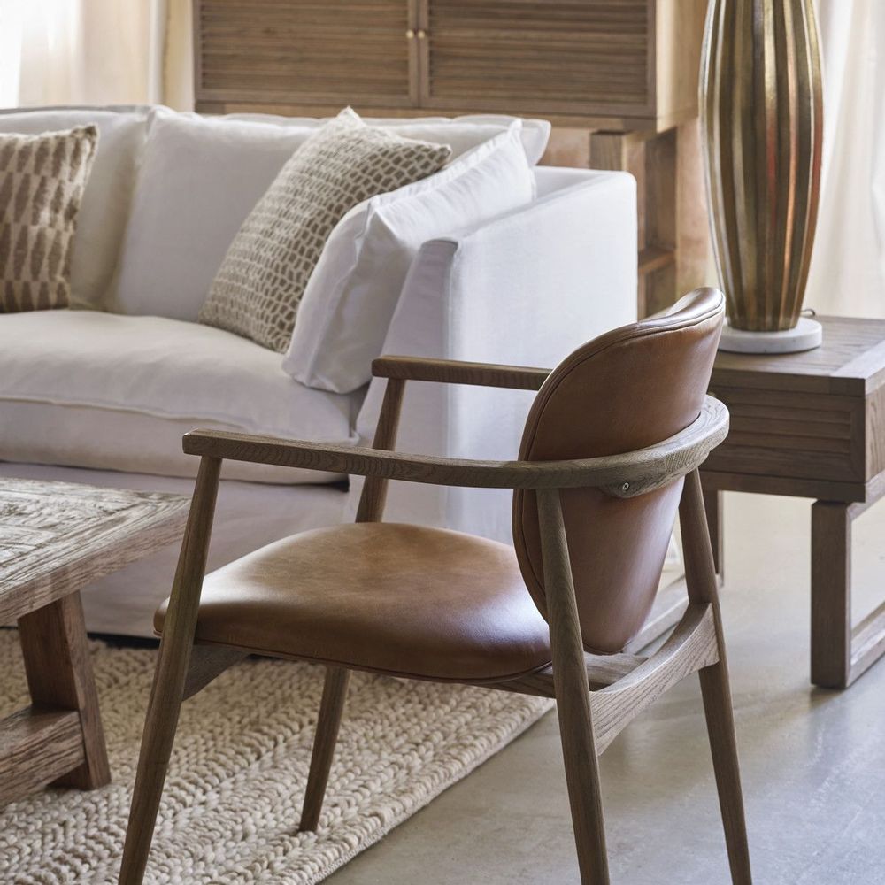 Fauteuils - Fauteuil MELVIN - BLANC D'IVOIRE