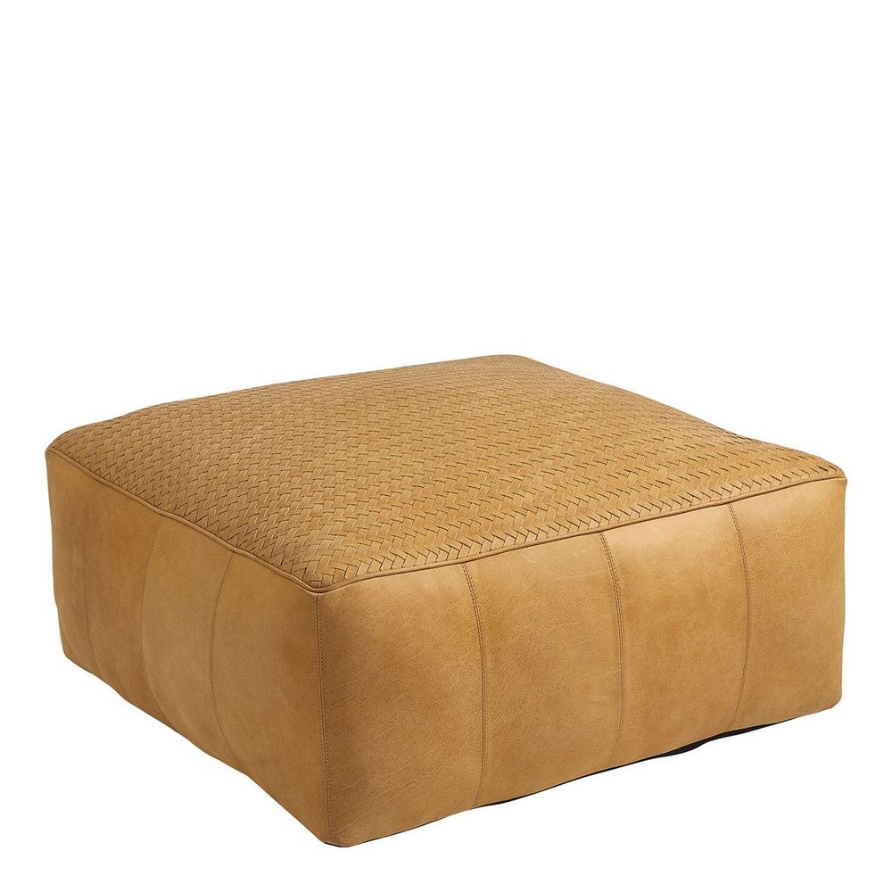 Poufs - Pouf MAKENA naturel - BLANC D'IVOIRE