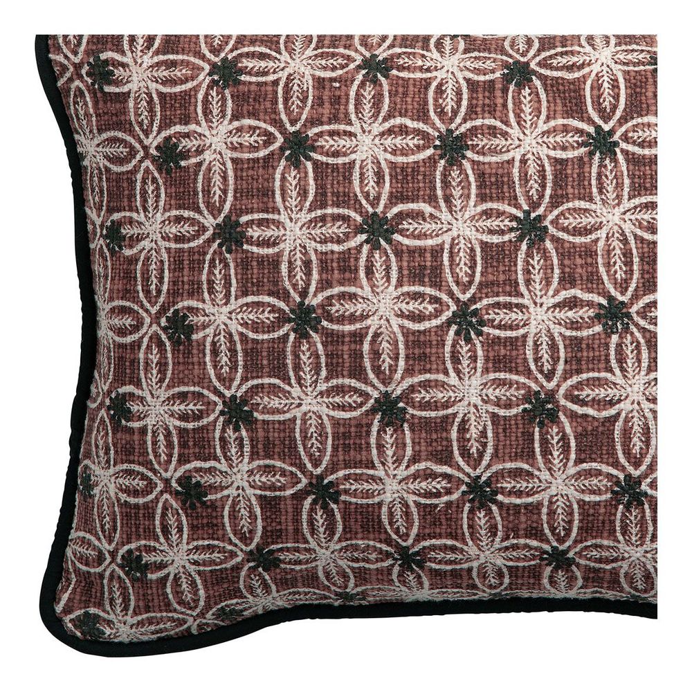 Fabric cushions - CHANDRA cushion cover - Pink - 60 x 40 cm - BLANC D'IVOIRE