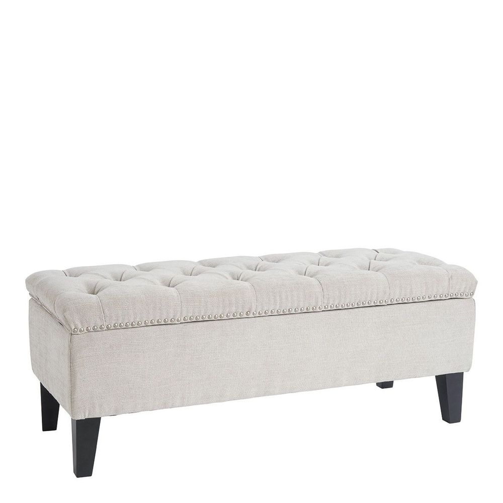Bancs - Banc coffre ARTHUR craie - BLANC D'IVOIRE