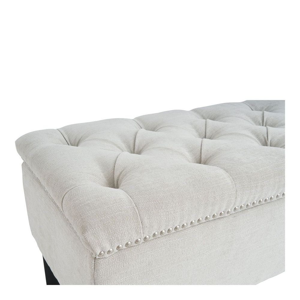 Bancs - Banc coffre ARTHUR craie - BLANC D'IVOIRE