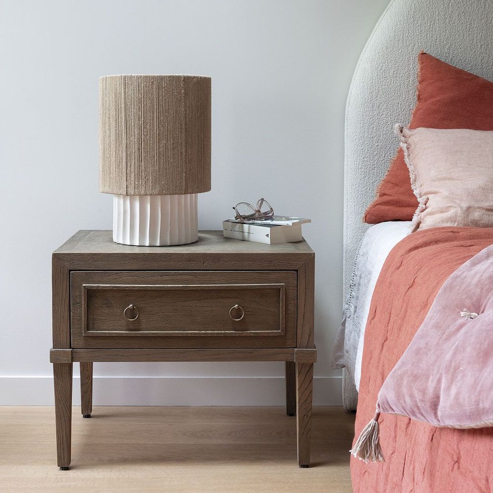 Night tables - ARIANNE bedside table - BLANC D'IVOIRE