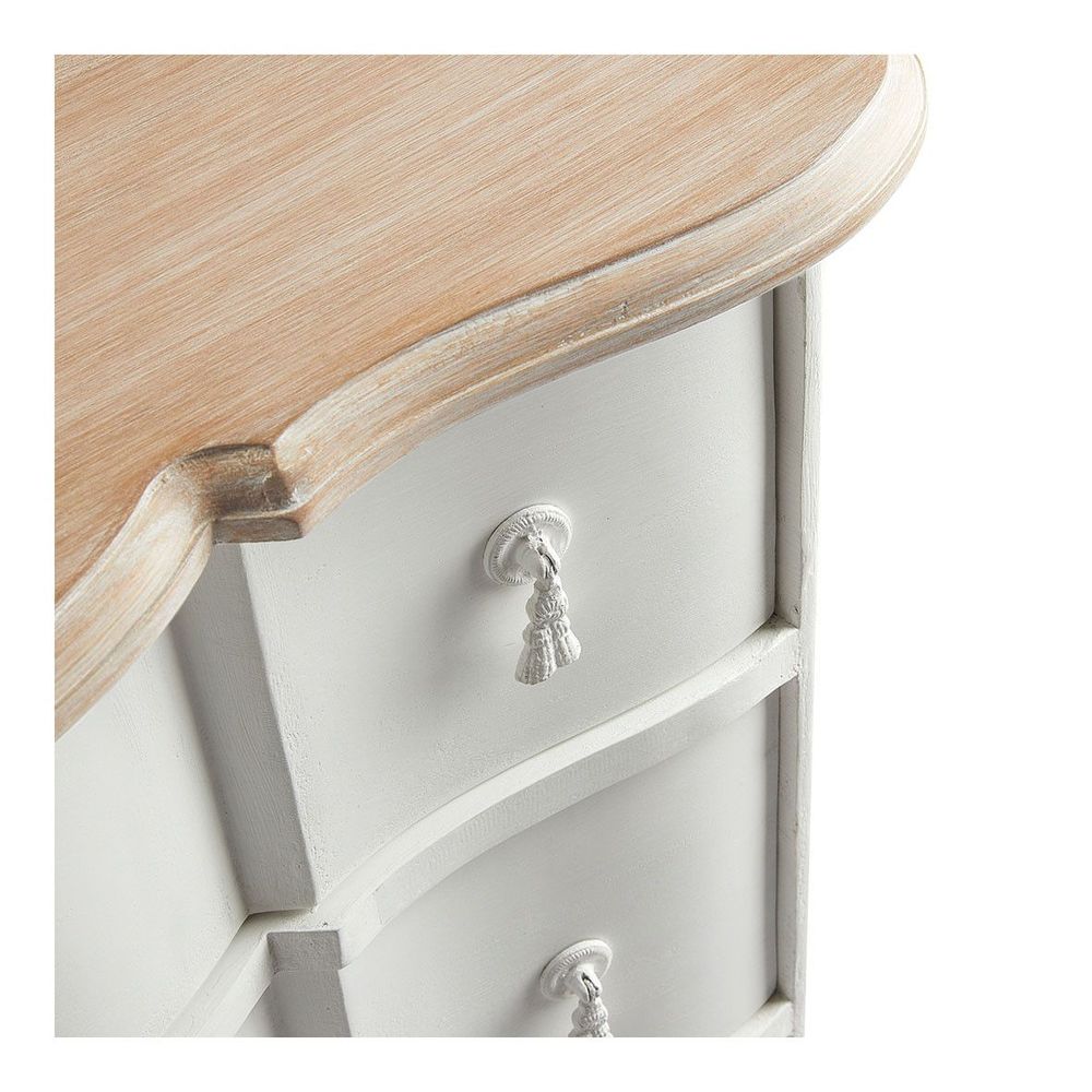 Chests of drawers - CARLOTTA white chest of drawers - Small model - BLANC D'IVOIRE