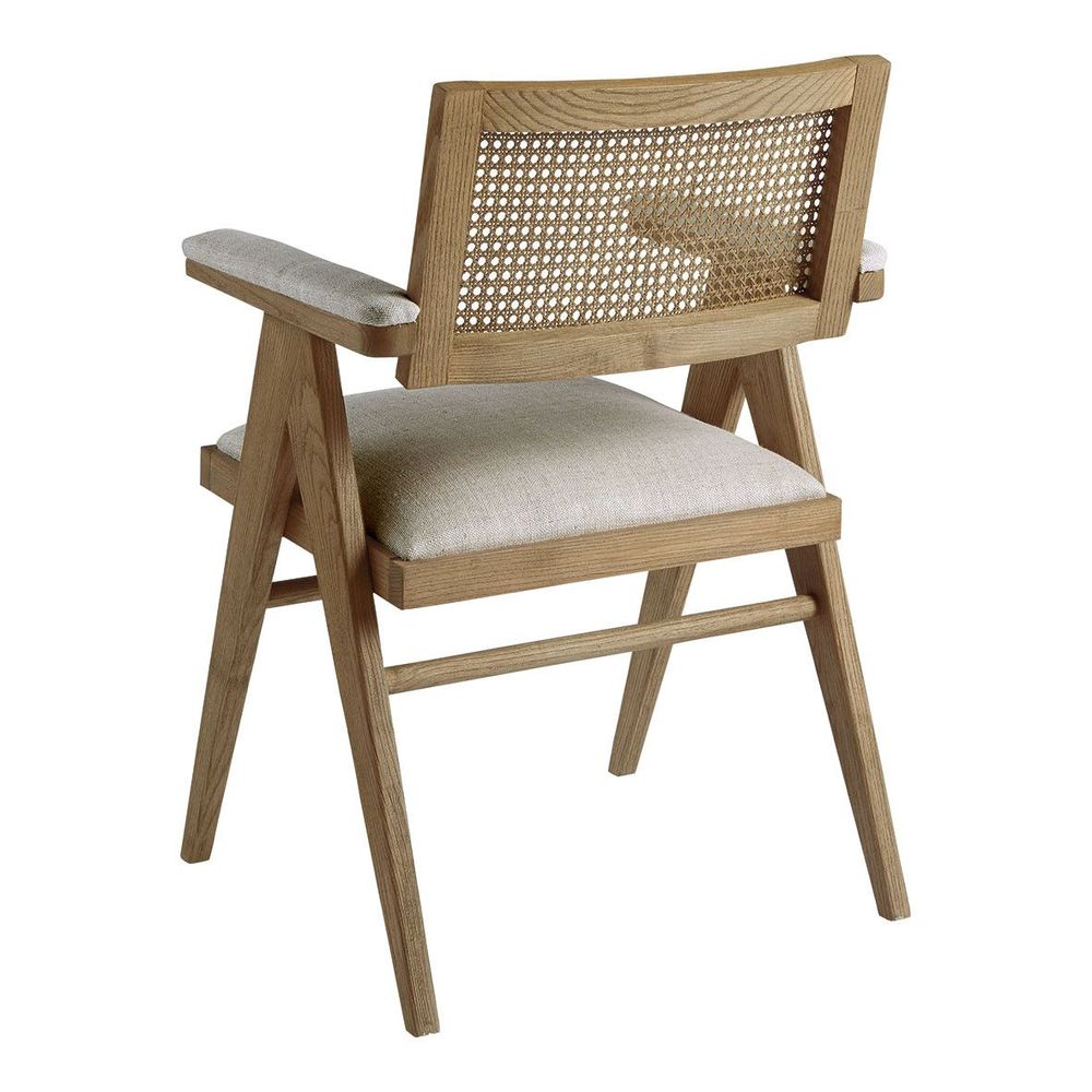 Chaises - Fauteuil COLBY haut écru - BLANC D'IVOIRE