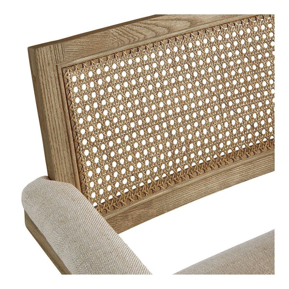 Chaises - Fauteuil COLBY haut écru - BLANC D'IVOIRE