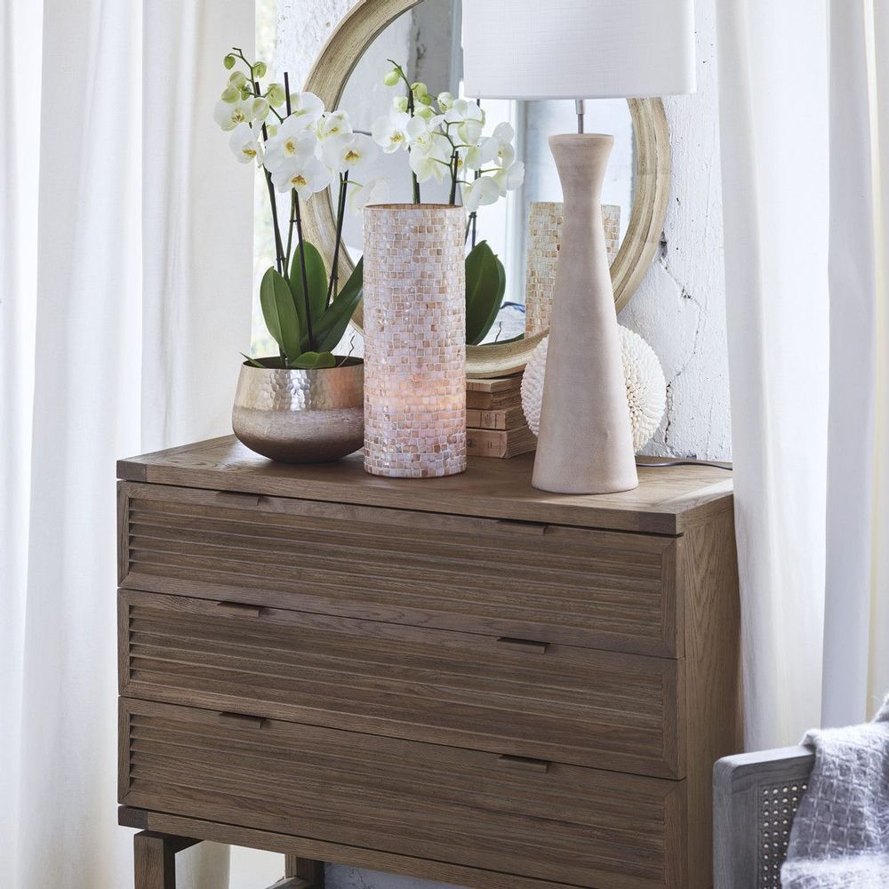 Commodes - Commode DINA naturel - BLANC D'IVOIRE