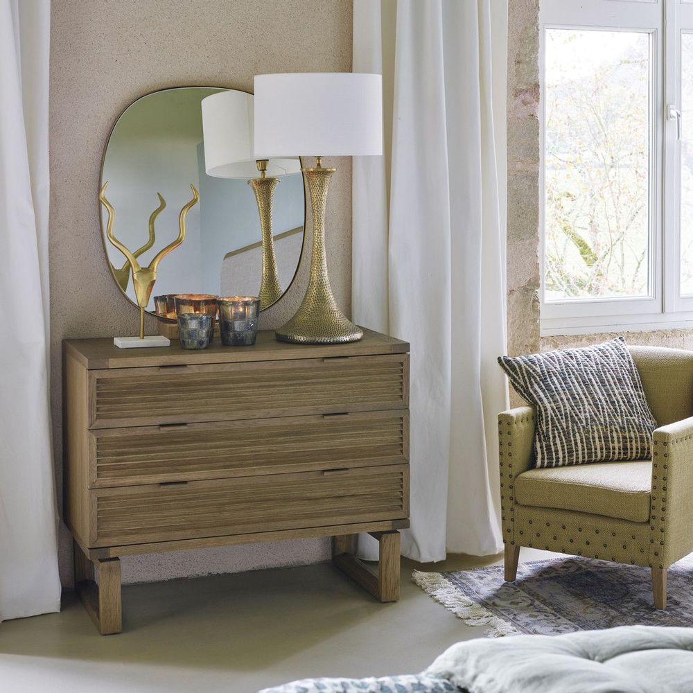 Commodes - Commode DINA naturel - BLANC D'IVOIRE