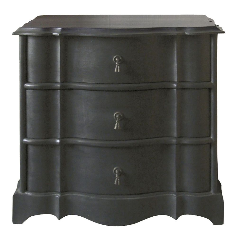Commodes - Commode GABY noir - BLANC D'IVOIRE