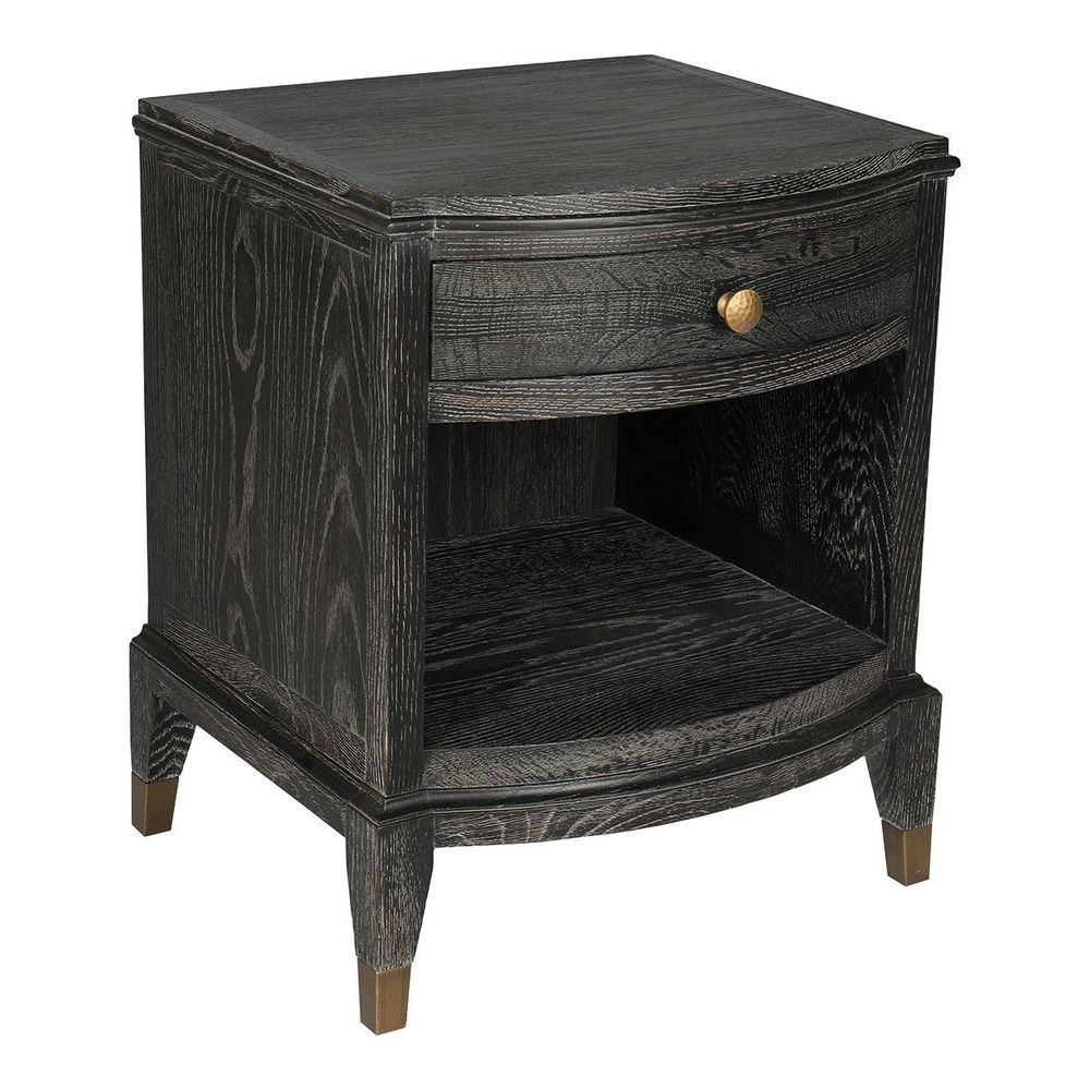 Night tables - INES espresso bedside table - BLANC D'IVOIRE
