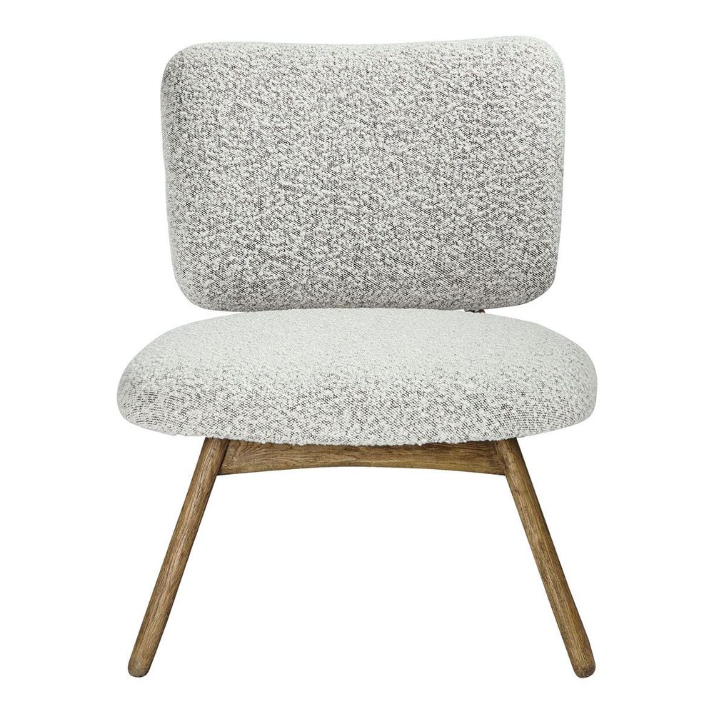 Armchairs - LINA black and white armchair - BLANC D'IVOIRE