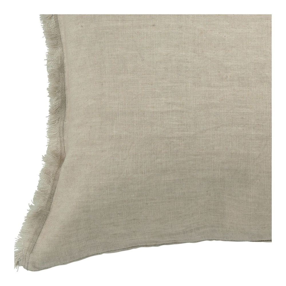 Fabric cushions - CHLOÉ cushion cover in washed linen - Natural - 30 x 40 cm - BLANC D'IVOIRE