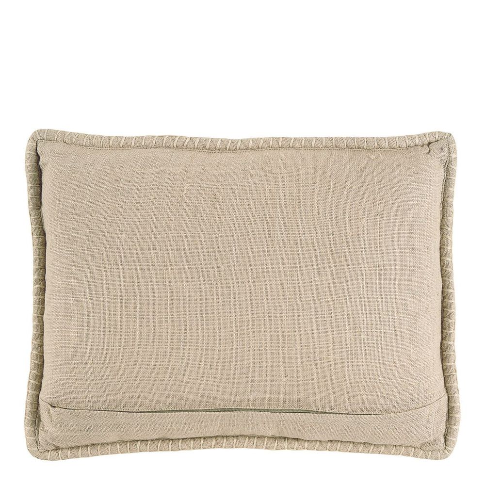 Coussins - Coussin LOUISE lin - Naturel - BLANC D'IVOIRE
