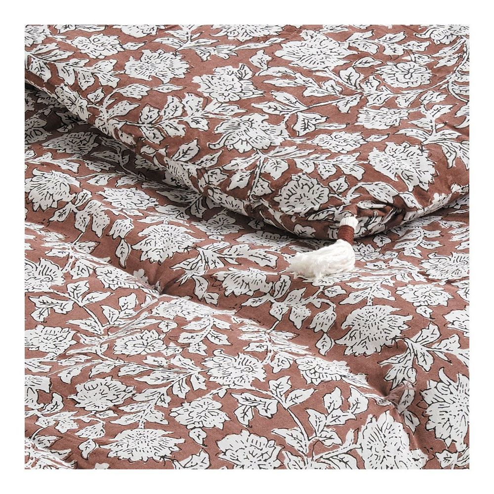 Sofas - EDEN cotton futon - Terracotta - 180 x 80 cm - BLANC D'IVOIRE
