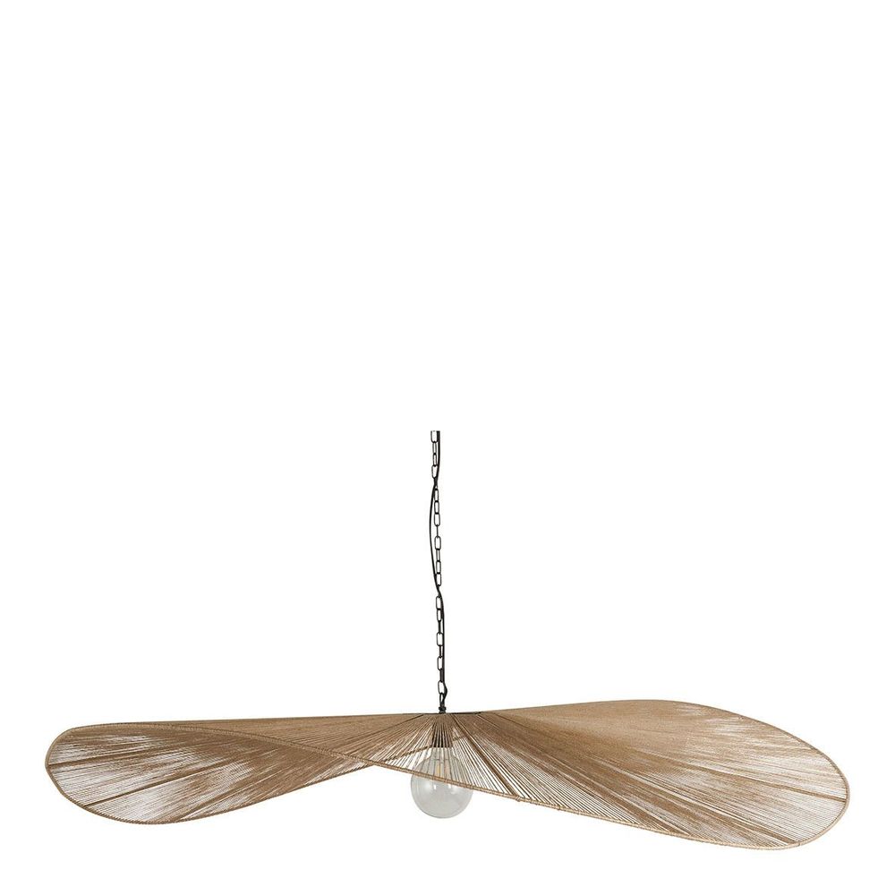 Suspensions - Suspension ALBA en jute - ø 150 cm - BLANC D'IVOIRE