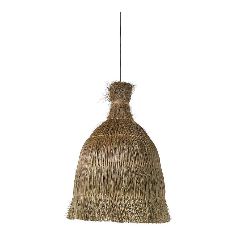 Hanging lights - PALMA suspension in sugar cane fiber - ø 51 cm - BLANC D'IVOIRE