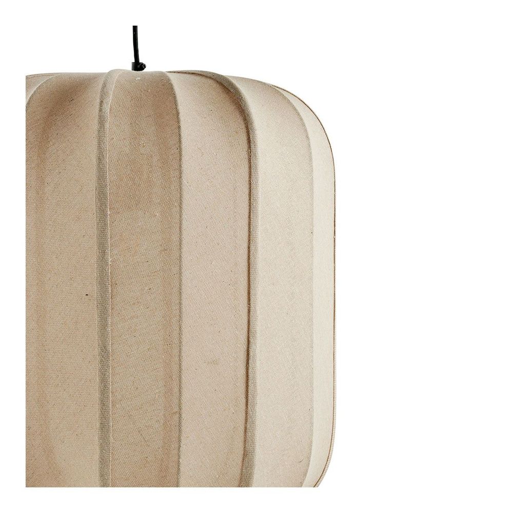 Hanging lights - CALYPSO suspension in jute canvas - ø 45 cm - BLANC D'IVOIRE