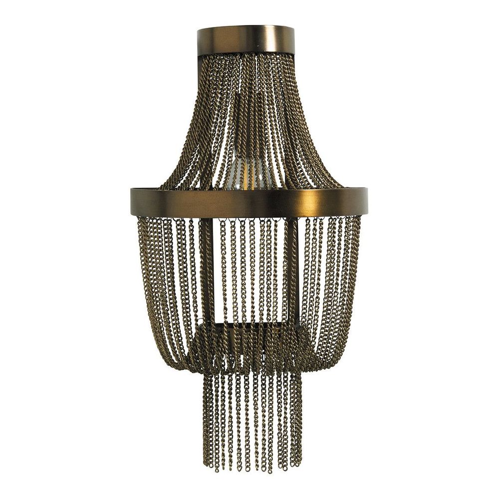 Wall lamps - HONORÉ wall light - Bronze - BLANC D'IVOIRE