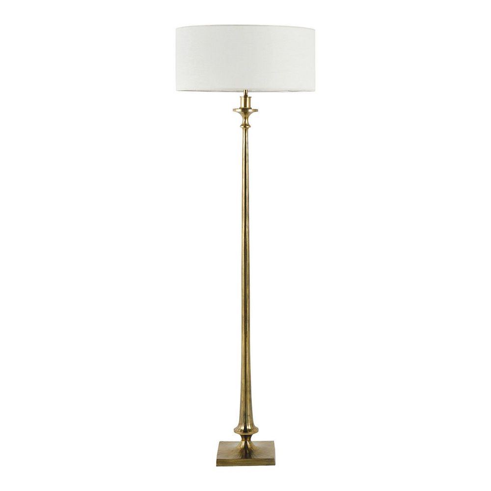 Floor lamps - SABINE floor lamp base in gold metal - ø 21 x 142 cm - BLANC D'IVOIRE