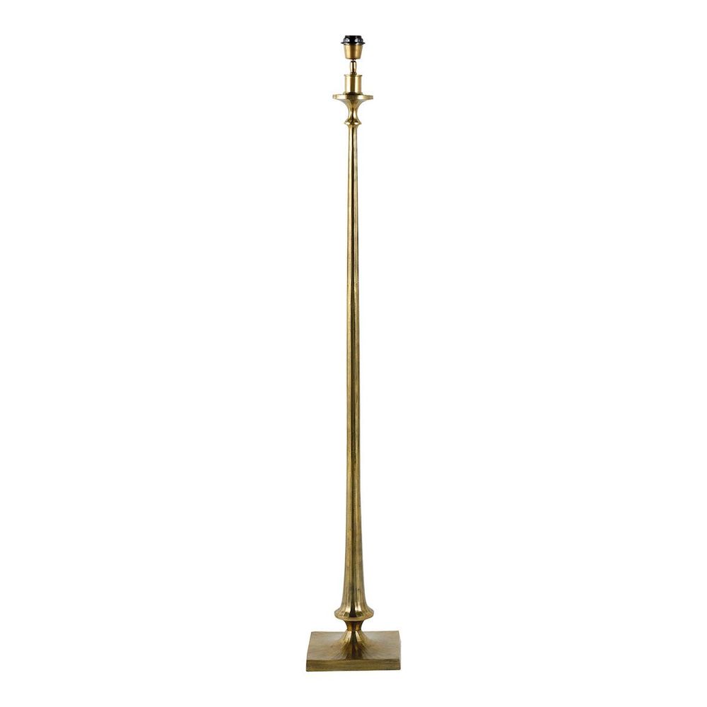 Floor lamps - SABINE floor lamp base in gold metal - ø 21 x 142 cm - BLANC D'IVOIRE