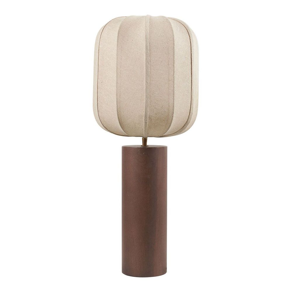 Blinds - CALYPSO lampshade in burlap - ? 30cm - BLANC D'IVOIRE