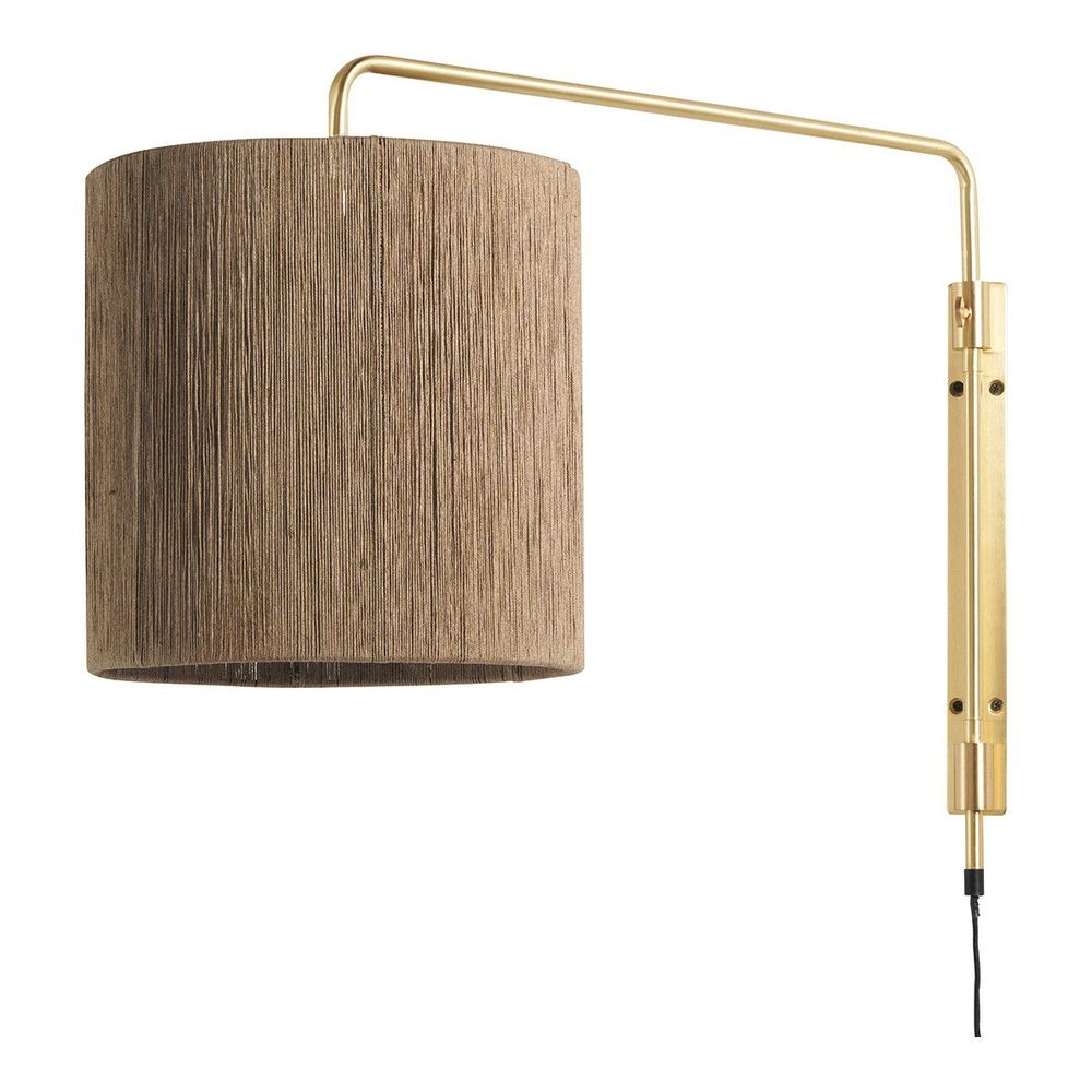 Wall lamps - ALICE swivel wall light - Gold - BLANC D'IVOIRE