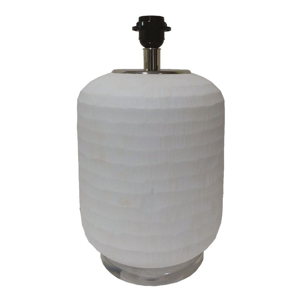 Lampes à poser - Pied de lampe HELENE - Grand modèle - BLANC D'IVOIRE