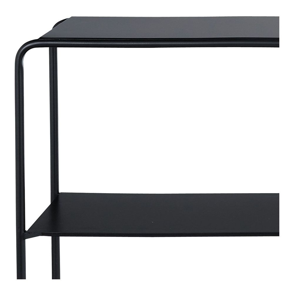 Consoles - Console ERNEST en métal noir - BLANC D'IVOIRE