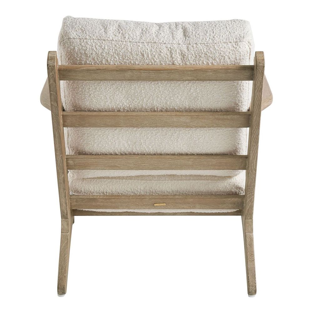 Fauteuils - Fauteuil JULES en bouclette - Crème - BLANC D'IVOIRE