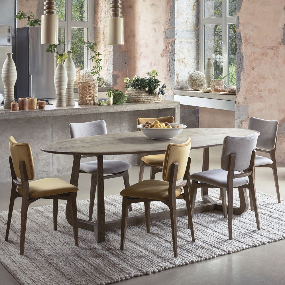 Autres tables - Table MAXINE - Moyen modèle - 230 x 76 x 110 cm - BLANC D'IVOIRE