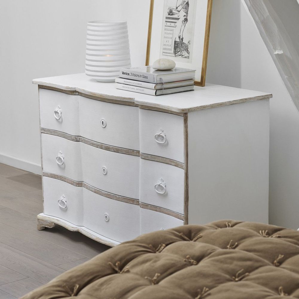 Commodes - Commode SOPHIE blanc - BLANC D'IVOIRE