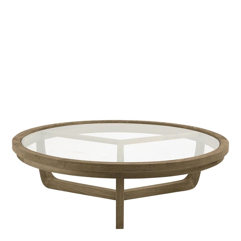 Coffee tables - MAXTON natural coffee table - Large model - BLANC D'IVOIRE