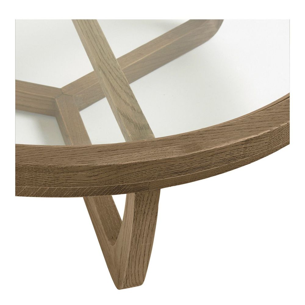 Coffee tables - MAXTON natural coffee table - Large model - BLANC D'IVOIRE