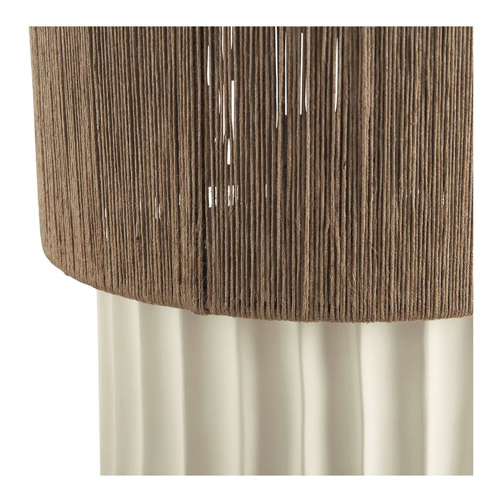 Lampes à poser - Lampe OLYMPE avec abat-jour - BLANC D'IVOIRE