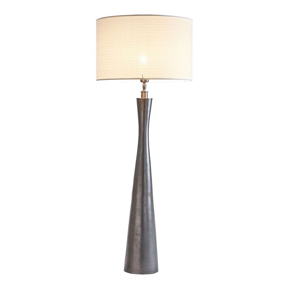 Table lamps - MALIA graphite lamp base - BLANC D'IVOIRE