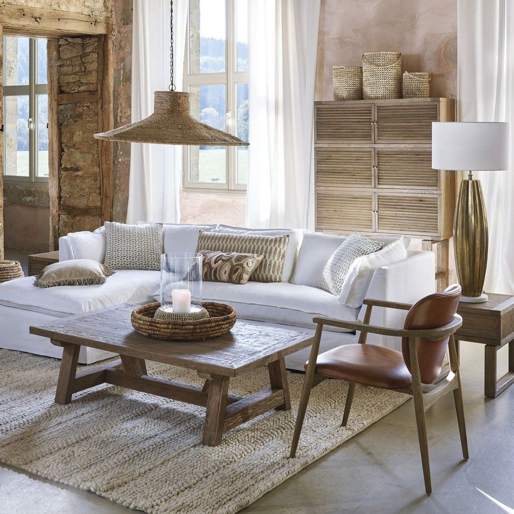 Hanging lights - MADDY pendant light - Large model - BLANC D'IVOIRE