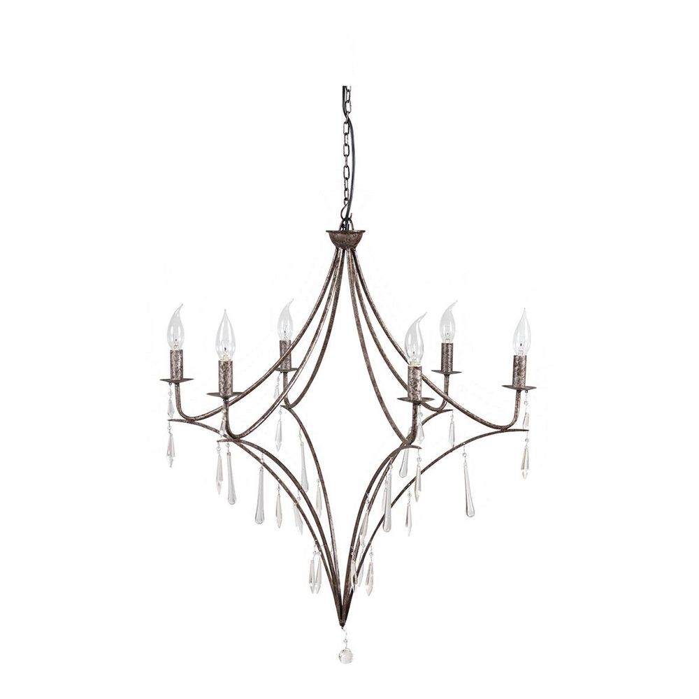 Hanging lights - NINA chandelier - Medium model - BLANC D'IVOIRE