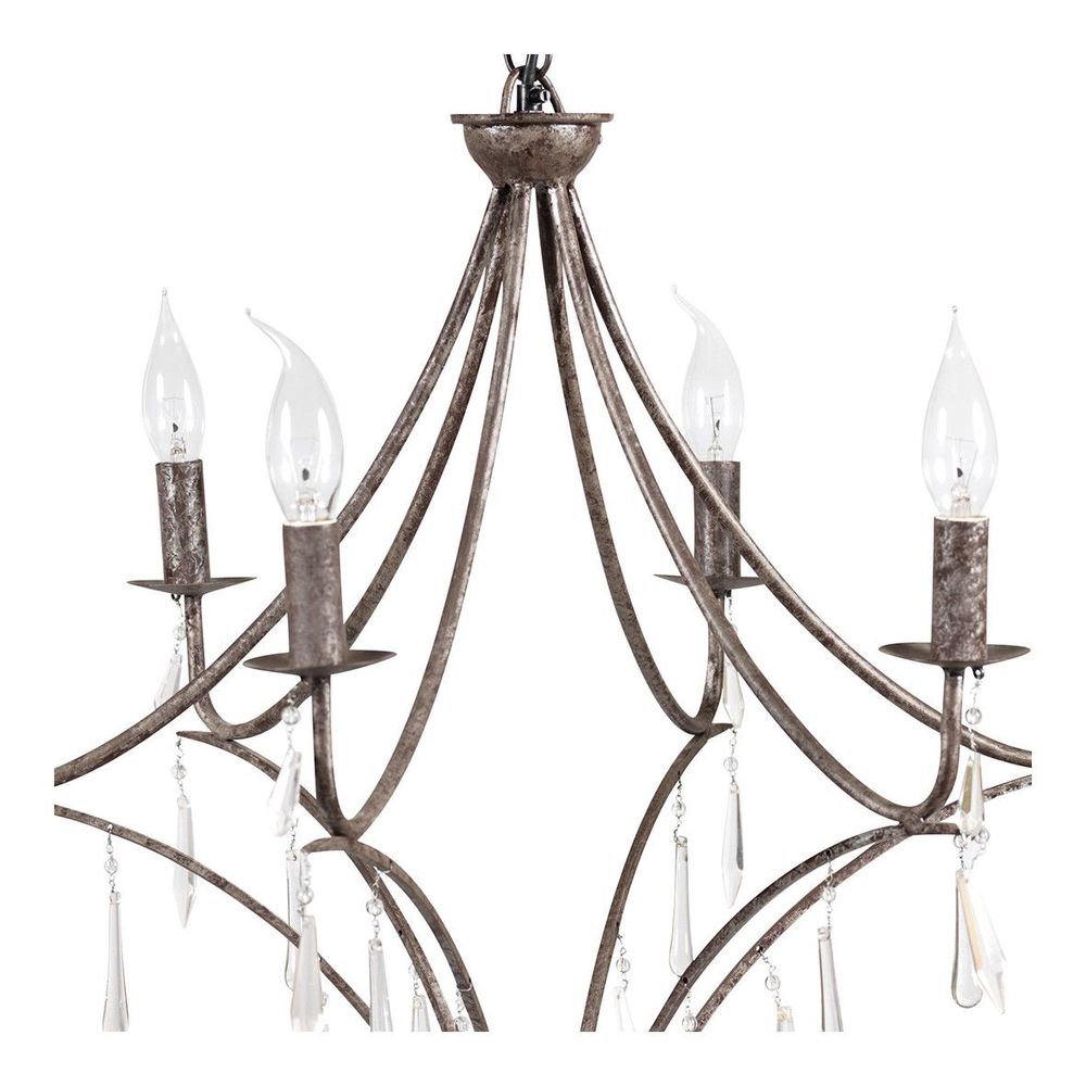 Hanging lights - NINA chandelier - Medium model - BLANC D'IVOIRE