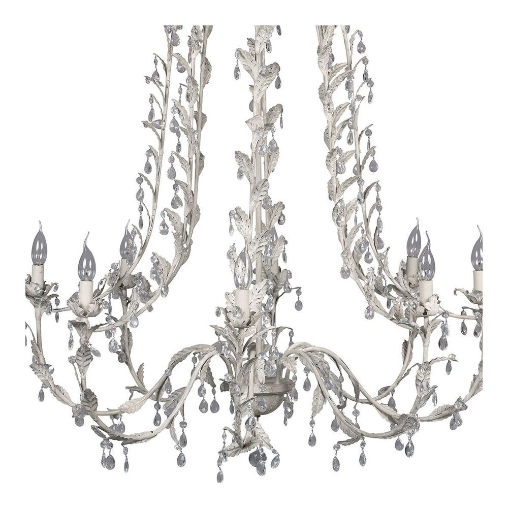 Suspensions - Lustre ELYSEE XXL - BLANC D'IVOIRE